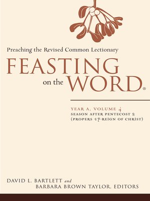 cover image of Feasting on the Word